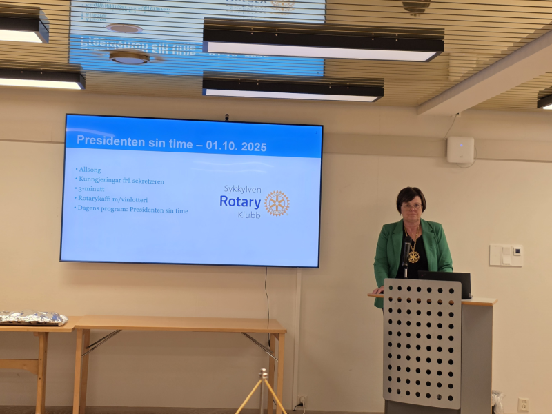 Presidenten sin time