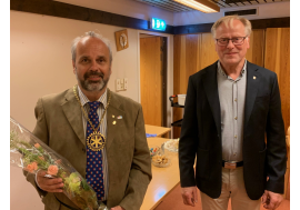 Rotarymøte 24.06.2020 med presidentskifte: