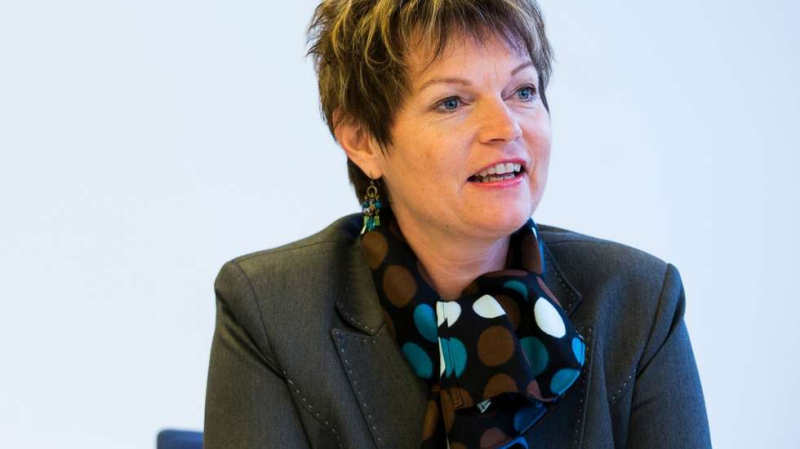 Rådmann May Helen Molvær Grimstad besøkte Sykkylven Rotary 14. september