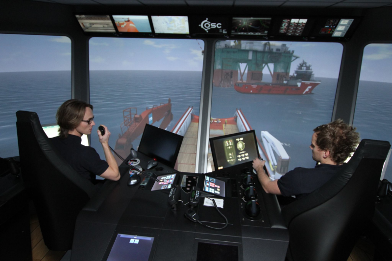 Simulatorsenteret ved NTNU i Ålesund