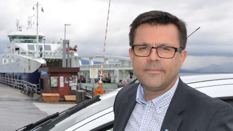 Frank Sve heldt foredrag om Regionutvikling 10. mai.