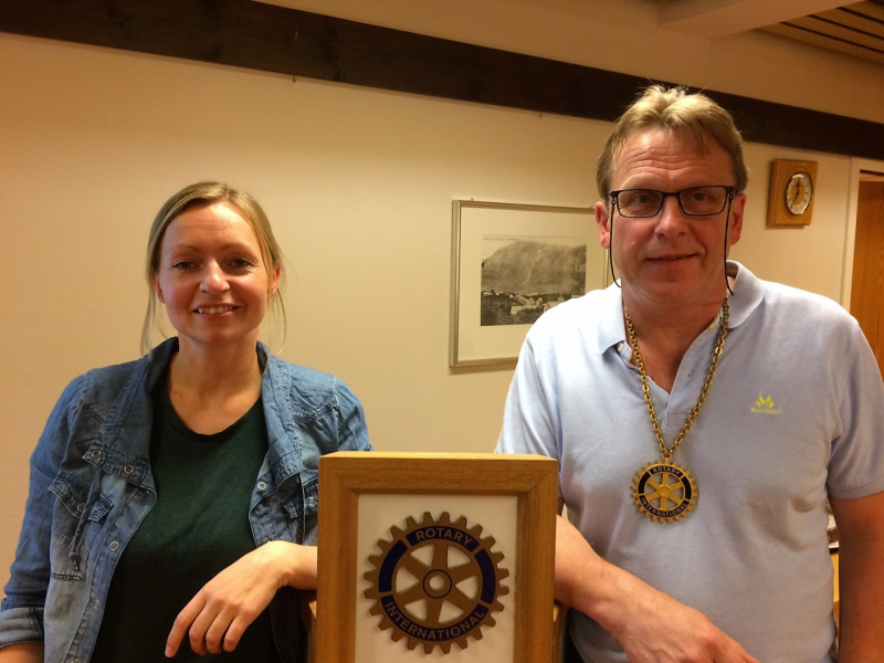 Spesialsjukepleier Mariann Urke frå Hjerterehabiliteringa ved Ålesund sjukehus