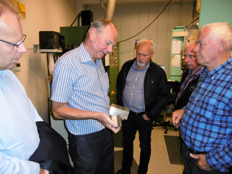 Bedriftsbesøk ved Spilka