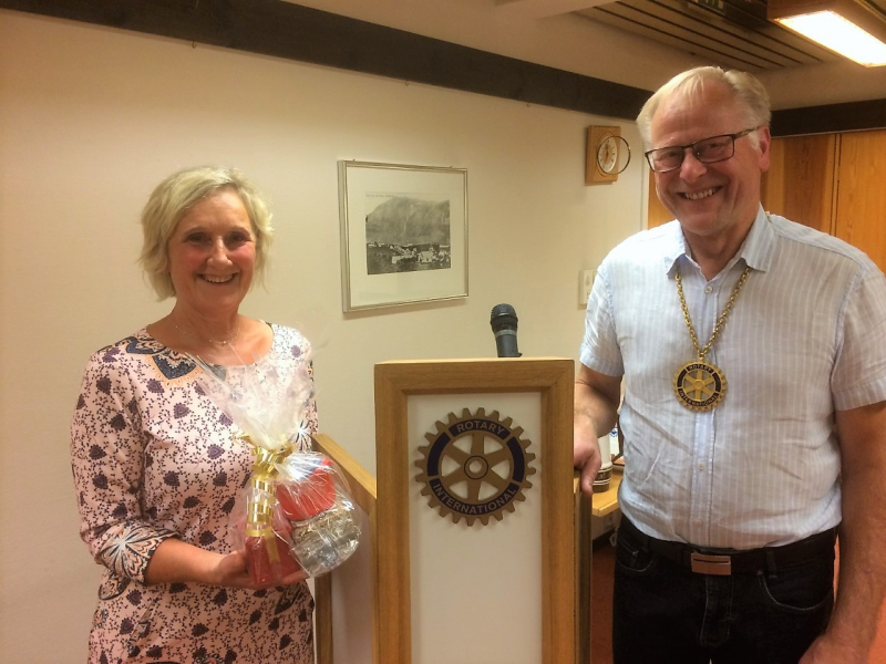 Rotarymøte 21.08.19: Kreftkoordinator i Sykkylven: Tone Tandstad