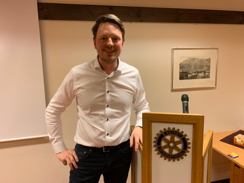 Forretningsanalytiker ved Ekornes, Fredrik Ødegård Nilsen: