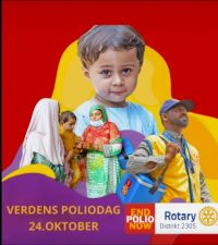 Hjelp Rotary med å utrydde polio nå!