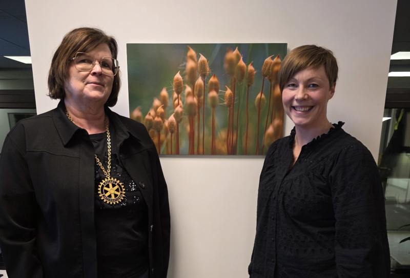 Medlemsmøte med Caroline Harstad